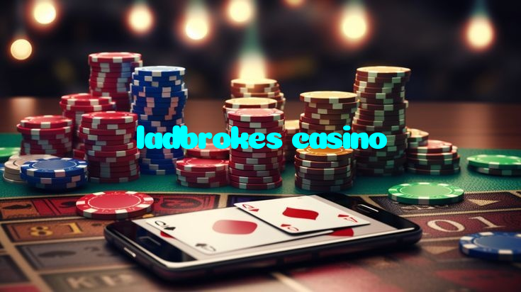 ladbrokes casino casino presented on mobile device in Pakistan with slots and live games